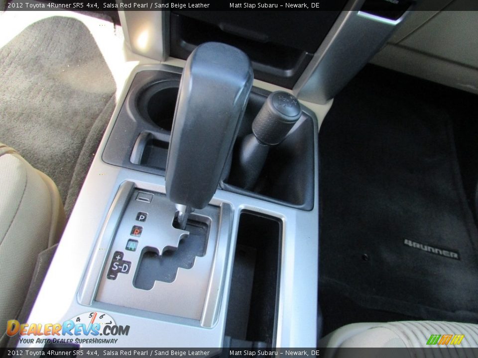 2012 Toyota 4Runner SR5 4x4 Salsa Red Pearl / Sand Beige Leather Photo #26