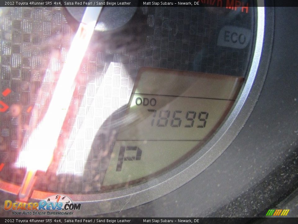 2012 Toyota 4Runner SR5 4x4 Salsa Red Pearl / Sand Beige Leather Photo #28
