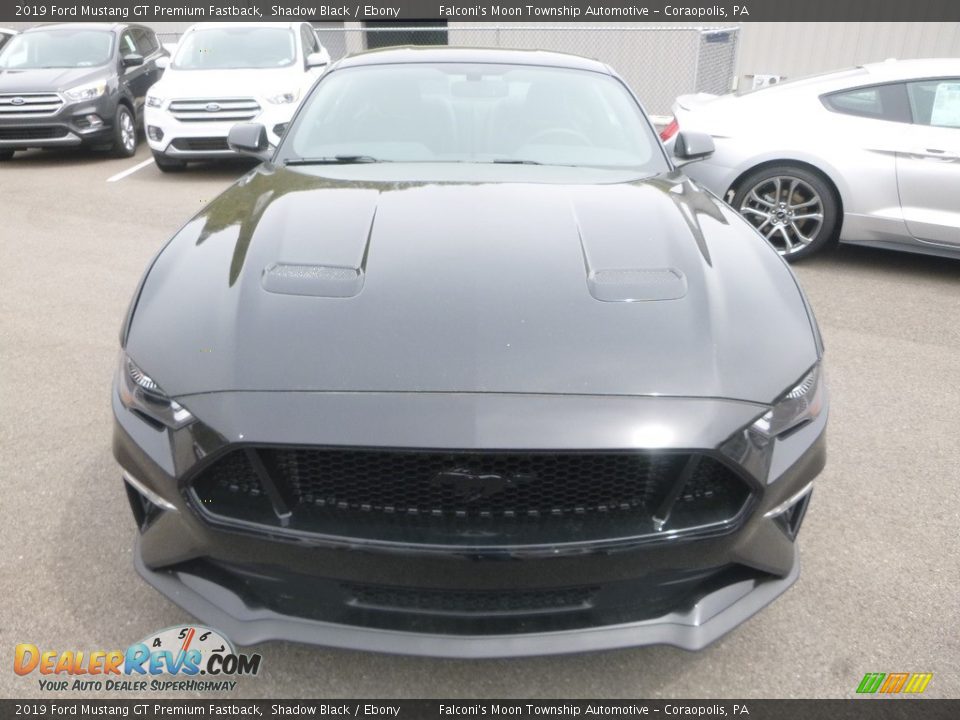 2019 Ford Mustang GT Premium Fastback Shadow Black / Ebony Photo #4