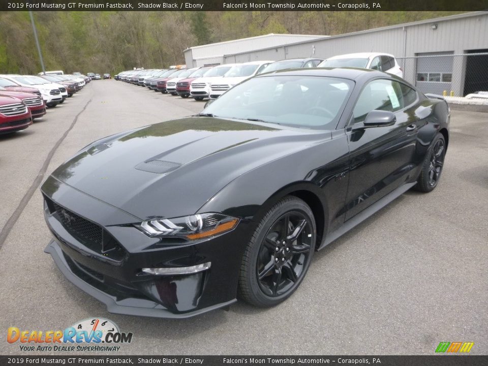 2019 Ford Mustang GT Premium Fastback Shadow Black / Ebony Photo #5