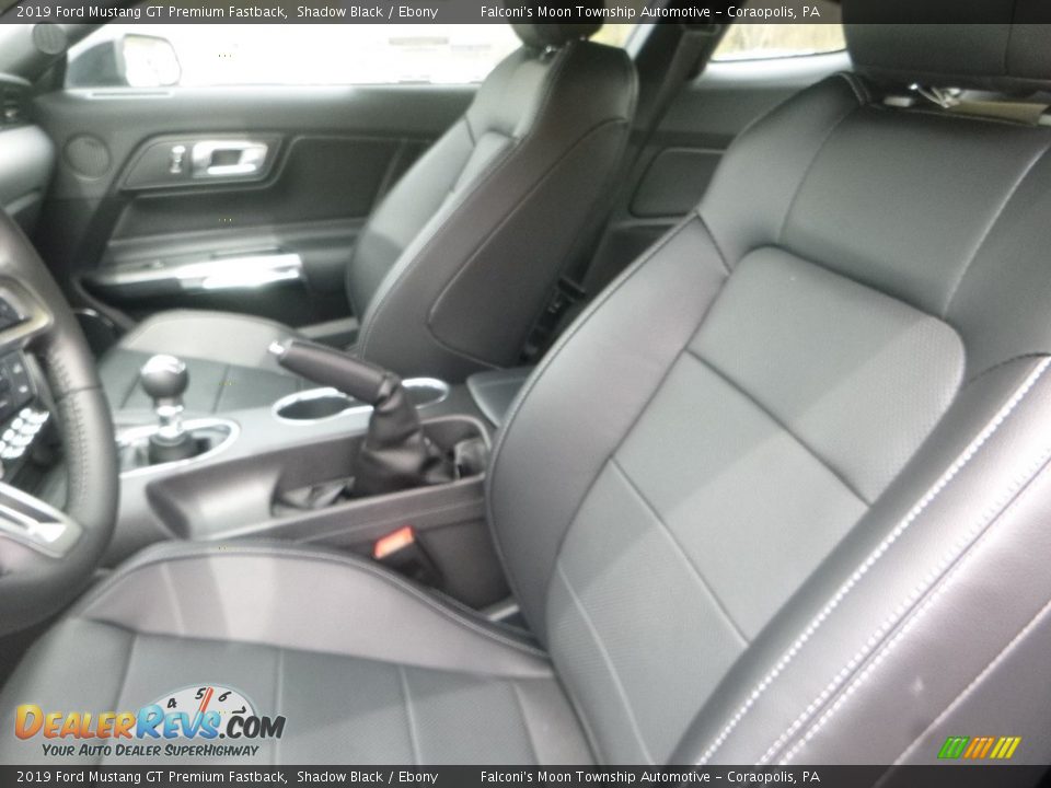 2019 Ford Mustang GT Premium Fastback Shadow Black / Ebony Photo #11