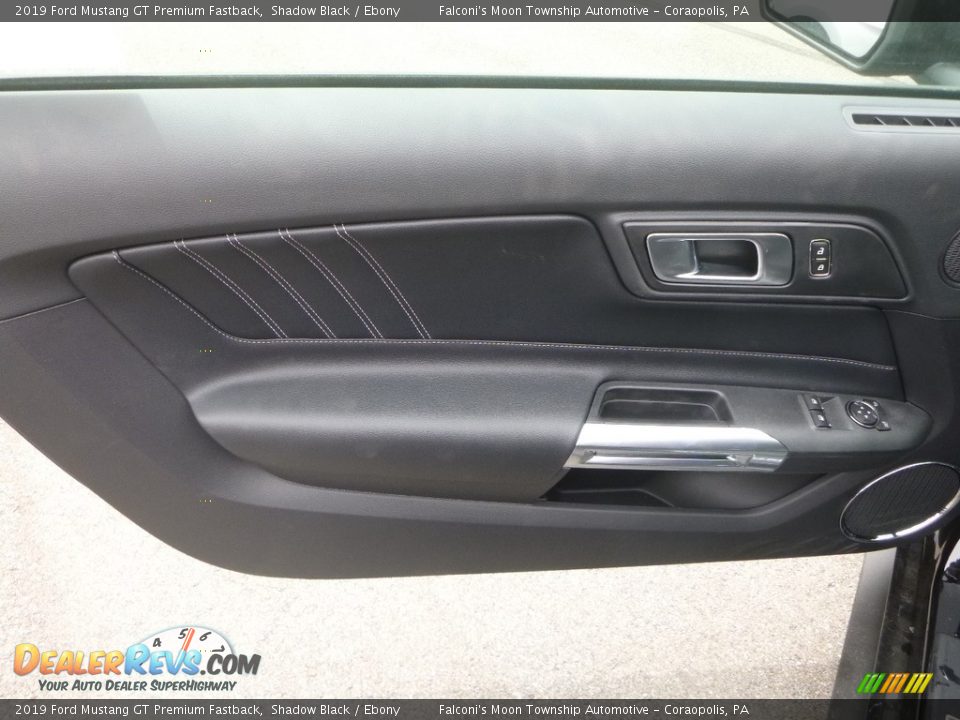 2019 Ford Mustang GT Premium Fastback Shadow Black / Ebony Photo #12