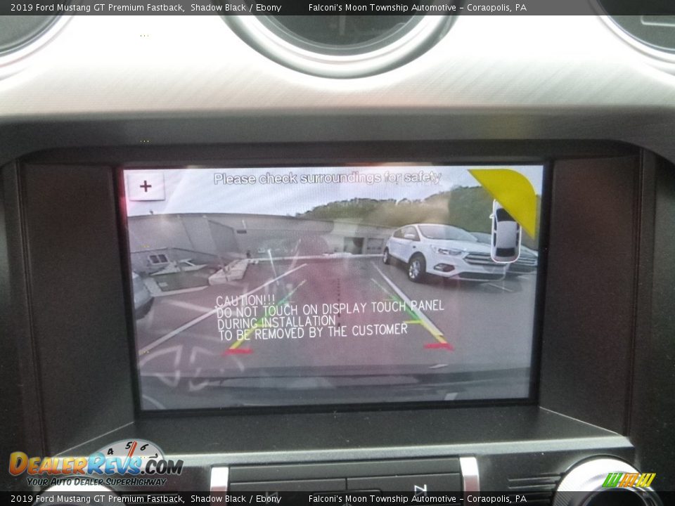 2019 Ford Mustang GT Premium Fastback Shadow Black / Ebony Photo #14