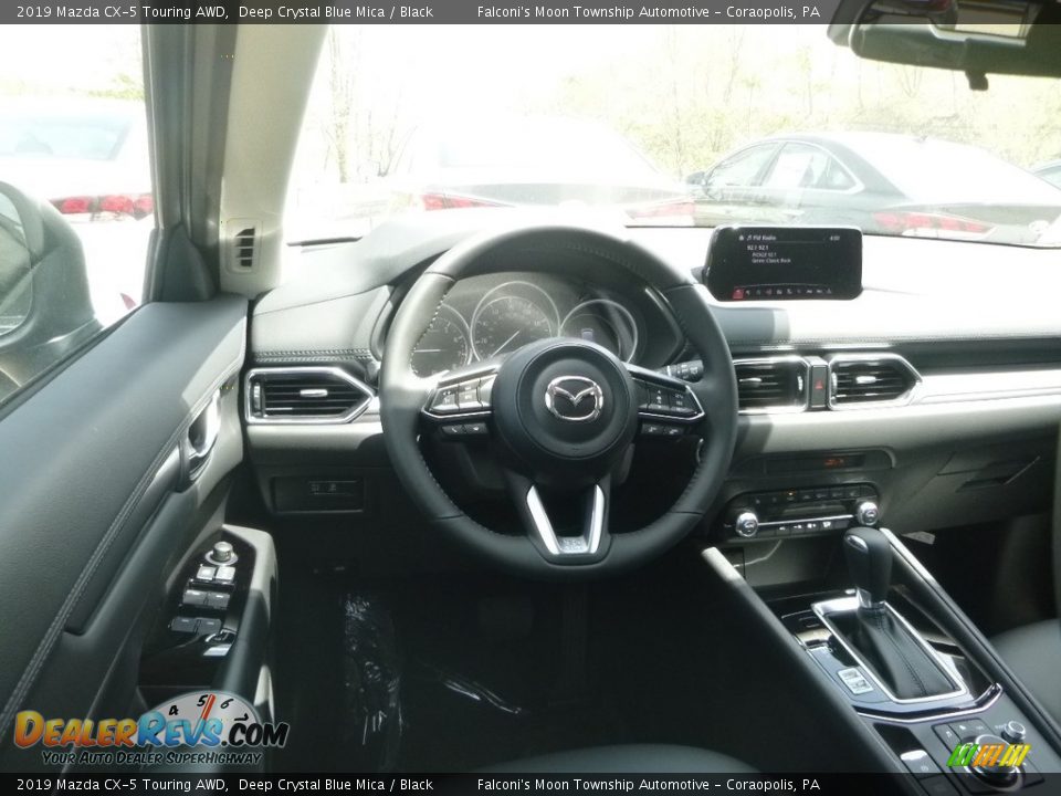 2019 Mazda CX-5 Touring AWD Deep Crystal Blue Mica / Black Photo #9
