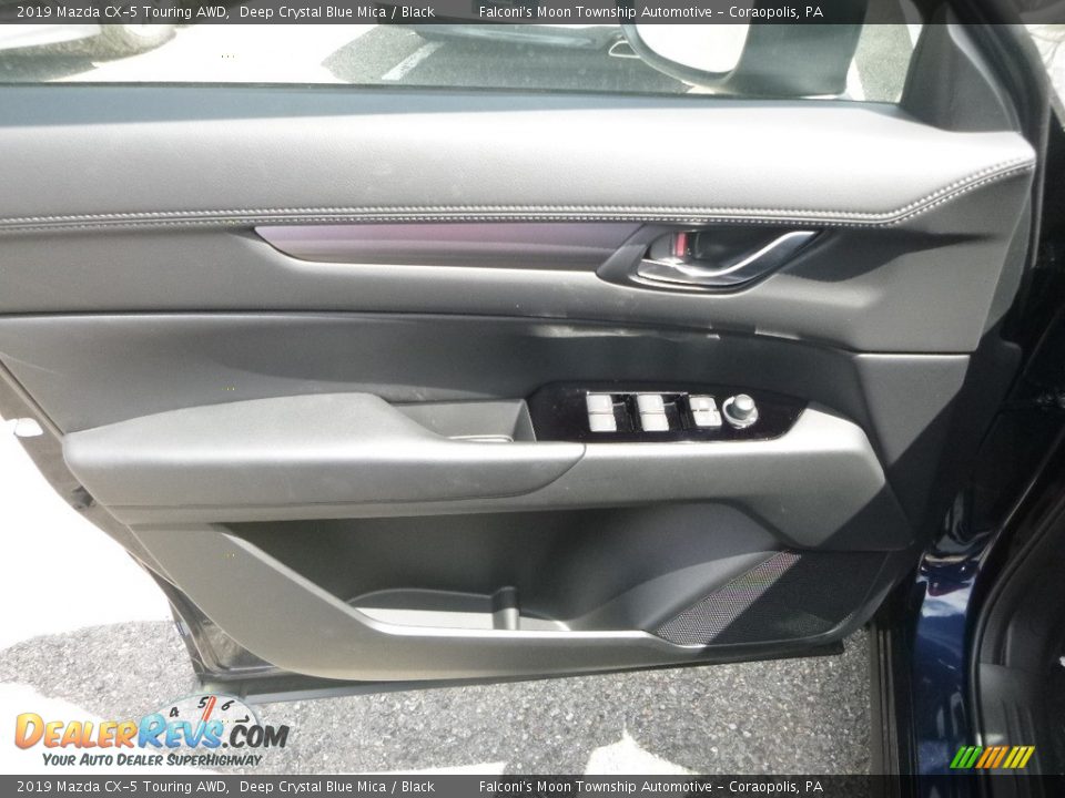 2019 Mazda CX-5 Touring AWD Deep Crystal Blue Mica / Black Photo #10