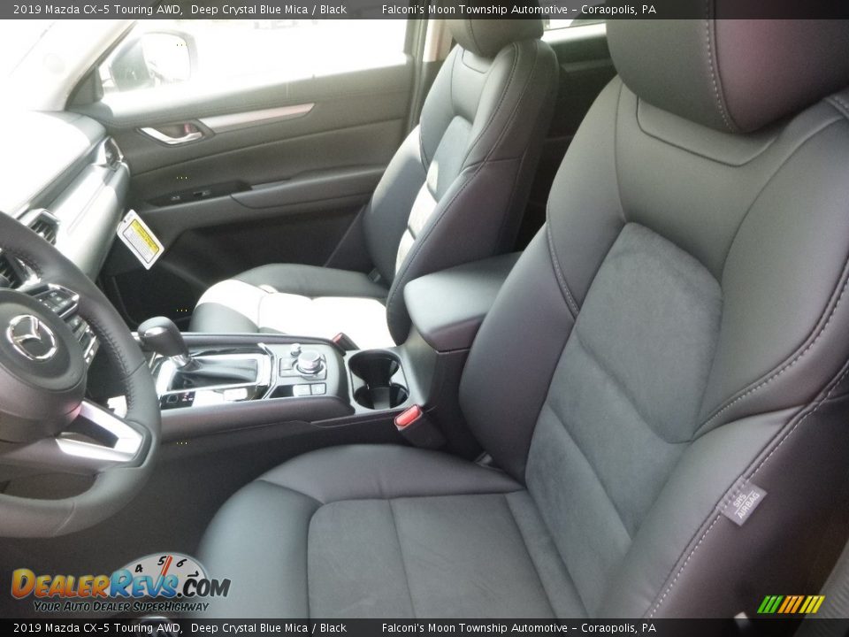 2019 Mazda CX-5 Touring AWD Deep Crystal Blue Mica / Black Photo #11