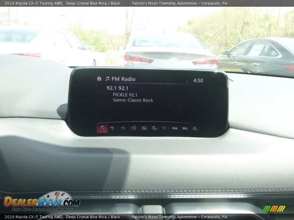 2019 Mazda CX-5 Touring AWD Deep Crystal Blue Mica / Black Photo #13