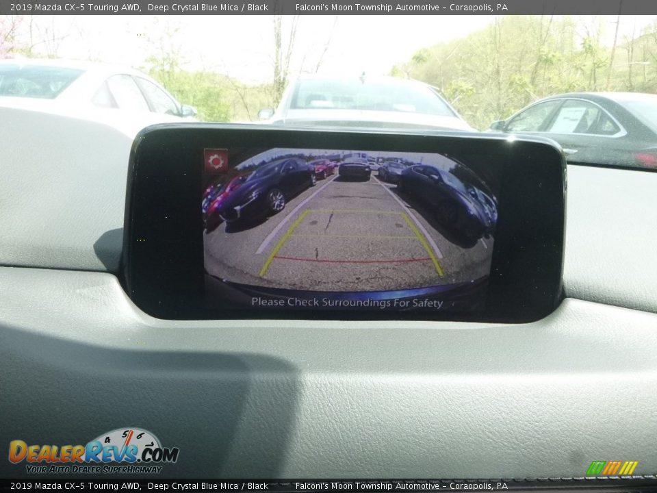 2019 Mazda CX-5 Touring AWD Deep Crystal Blue Mica / Black Photo #14