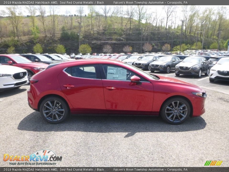 2019 Mazda MAZDA3 Hatchback AWD Soul Red Crystal Metallic / Black Photo #1