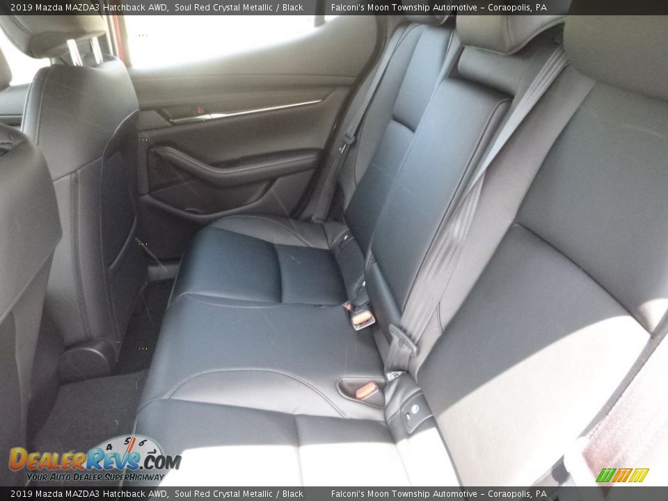 2019 Mazda MAZDA3 Hatchback AWD Soul Red Crystal Metallic / Black Photo #8