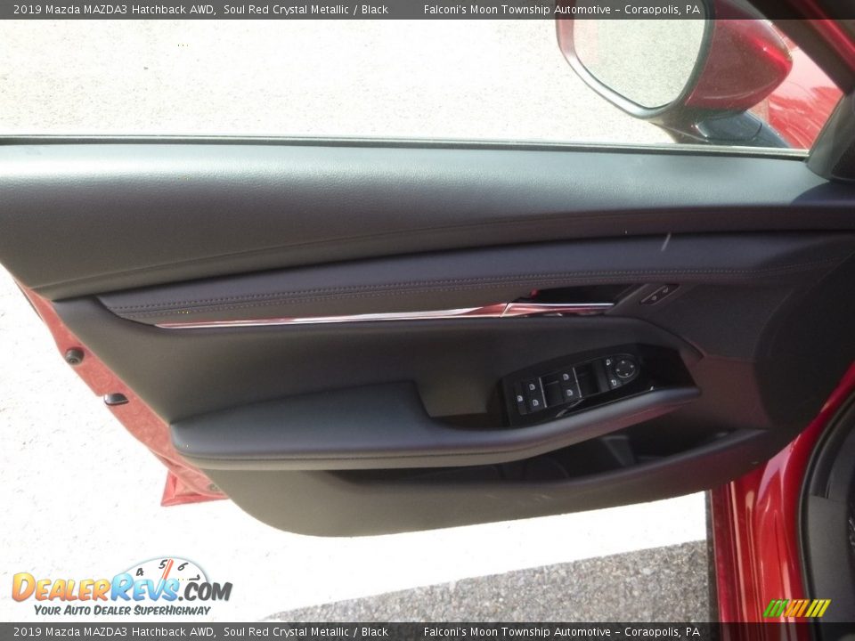 2019 Mazda MAZDA3 Hatchback AWD Soul Red Crystal Metallic / Black Photo #10