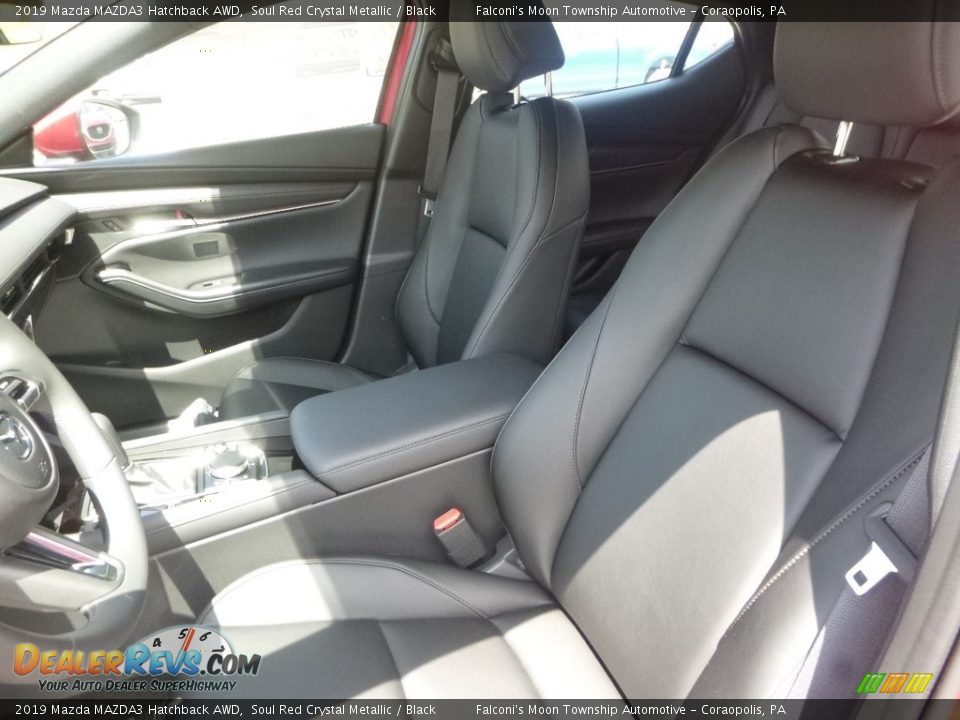 2019 Mazda MAZDA3 Hatchback AWD Soul Red Crystal Metallic / Black Photo #11