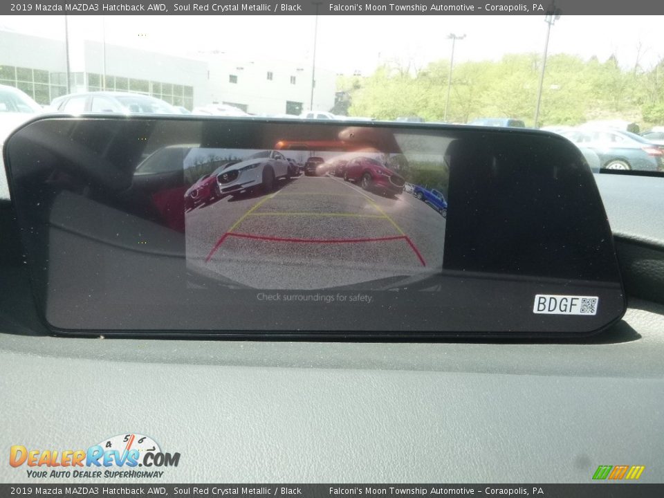 2019 Mazda MAZDA3 Hatchback AWD Soul Red Crystal Metallic / Black Photo #14