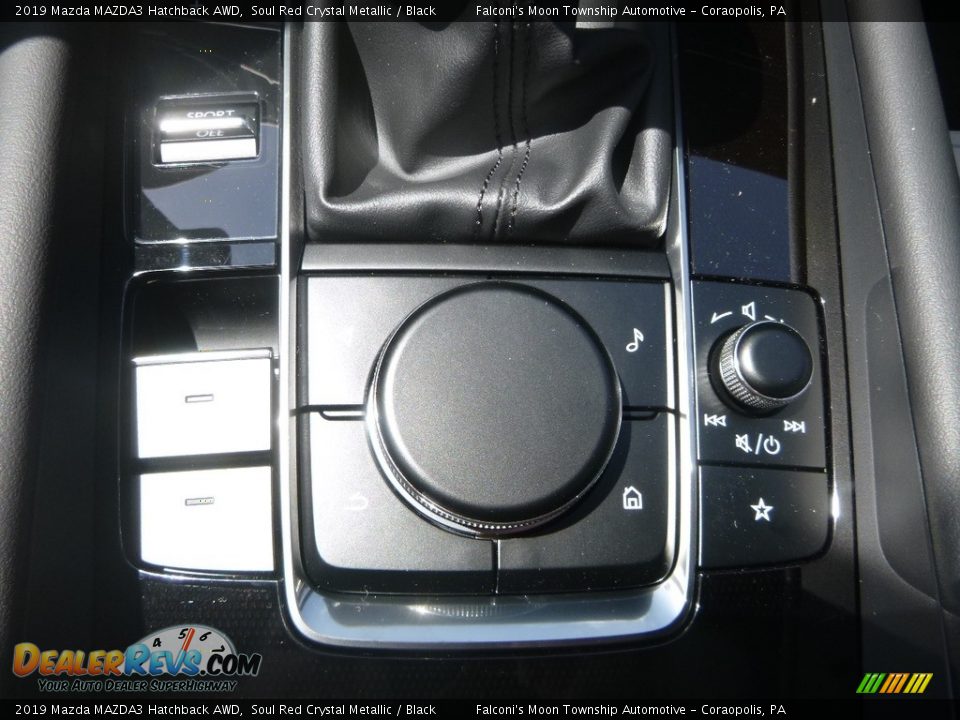 2019 Mazda MAZDA3 Hatchback AWD Soul Red Crystal Metallic / Black Photo #15