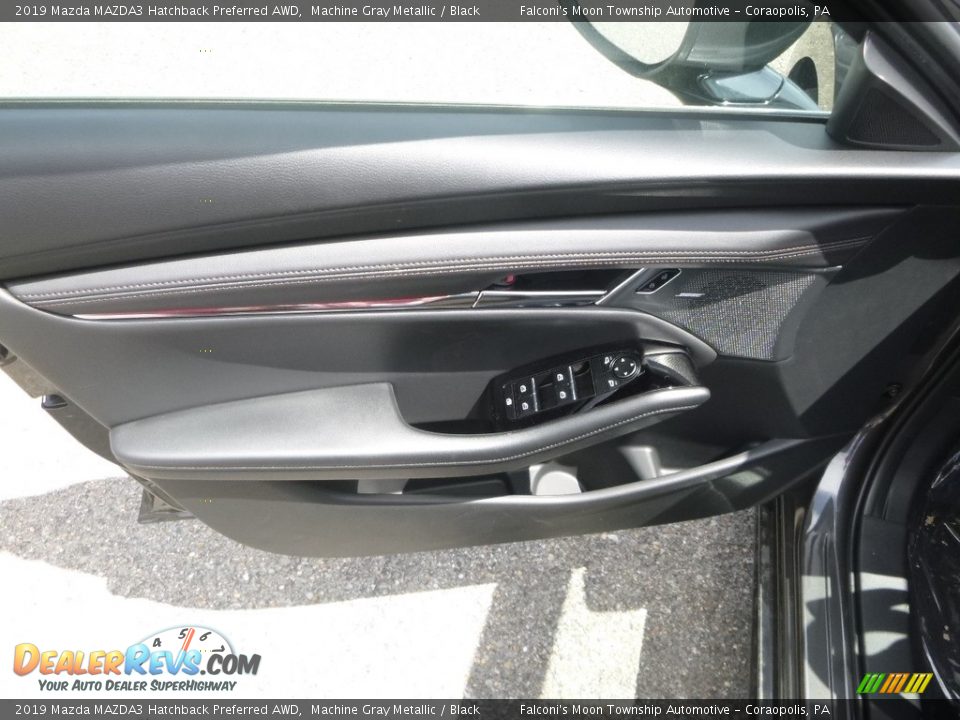 2019 Mazda MAZDA3 Hatchback Preferred AWD Machine Gray Metallic / Black Photo #9