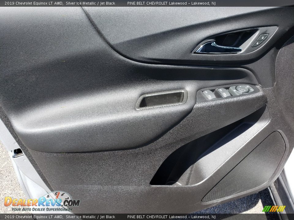 2019 Chevrolet Equinox LT AWD Silver Ice Metallic / Jet Black Photo #8