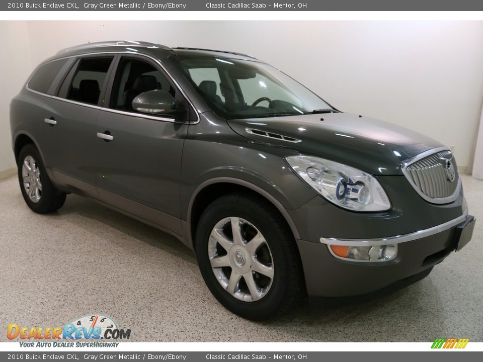 2010 Buick Enclave CXL Gray Green Metallic / Ebony/Ebony Photo #1