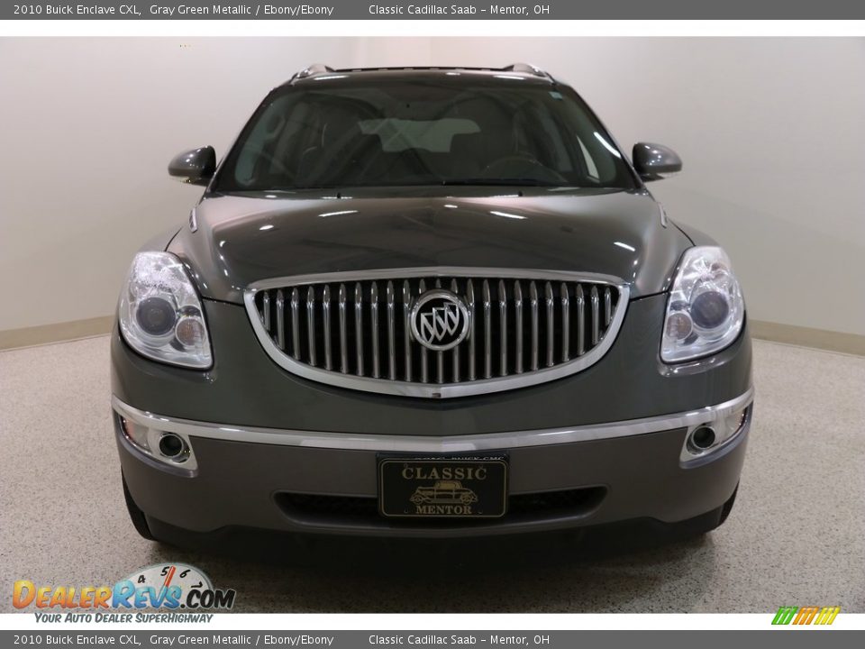 2010 Buick Enclave CXL Gray Green Metallic / Ebony/Ebony Photo #2