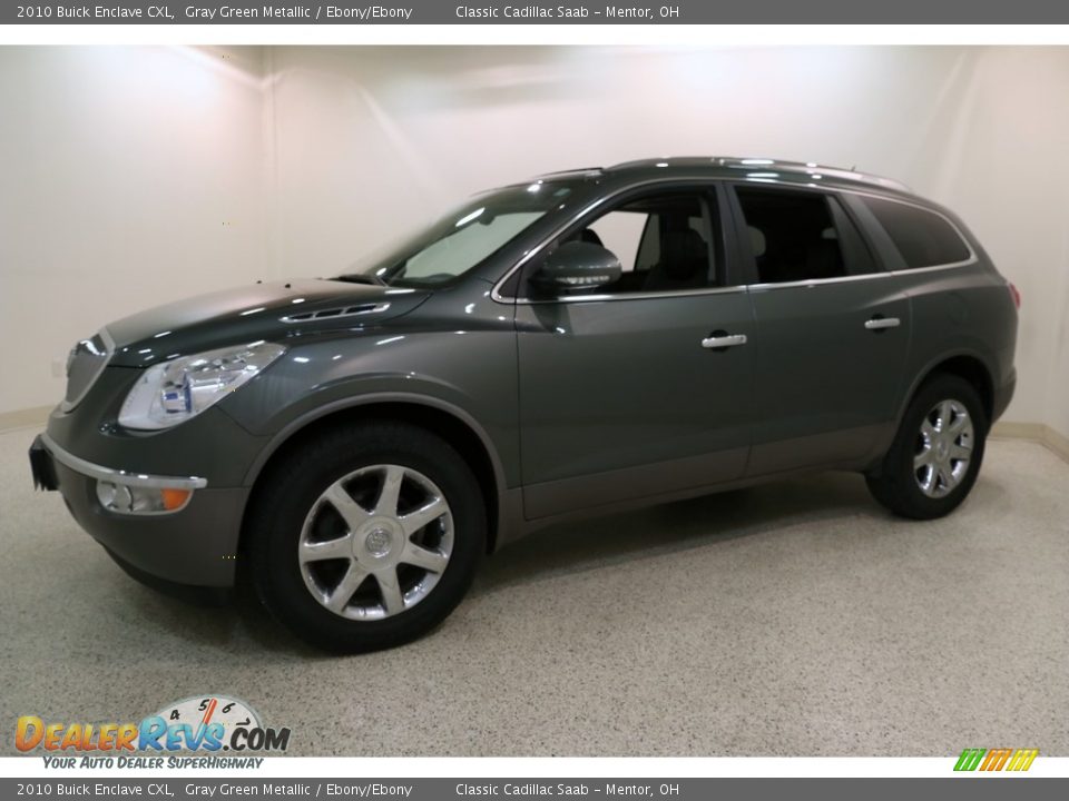 2010 Buick Enclave CXL Gray Green Metallic / Ebony/Ebony Photo #3