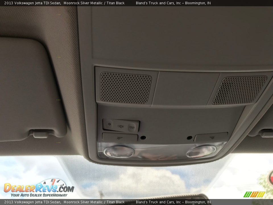 2013 Volkswagen Jetta TDI Sedan Moonrock Silver Metallic / Titan Black Photo #19