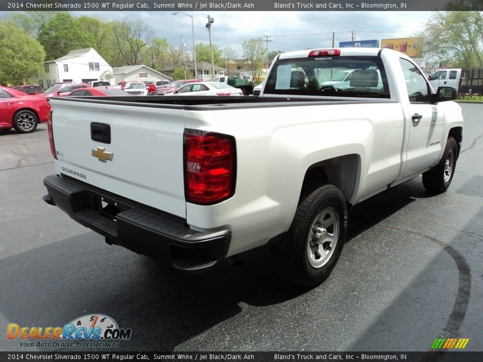 2014 Chevrolet Silverado 1500 WT Regular Cab Summit White / Jet Black/Dark Ash Photo #4