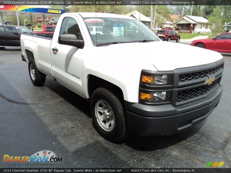 2014 Chevrolet Silverado 1500 WT Regular Cab Summit White / Jet Black/Dark Ash Photo #5