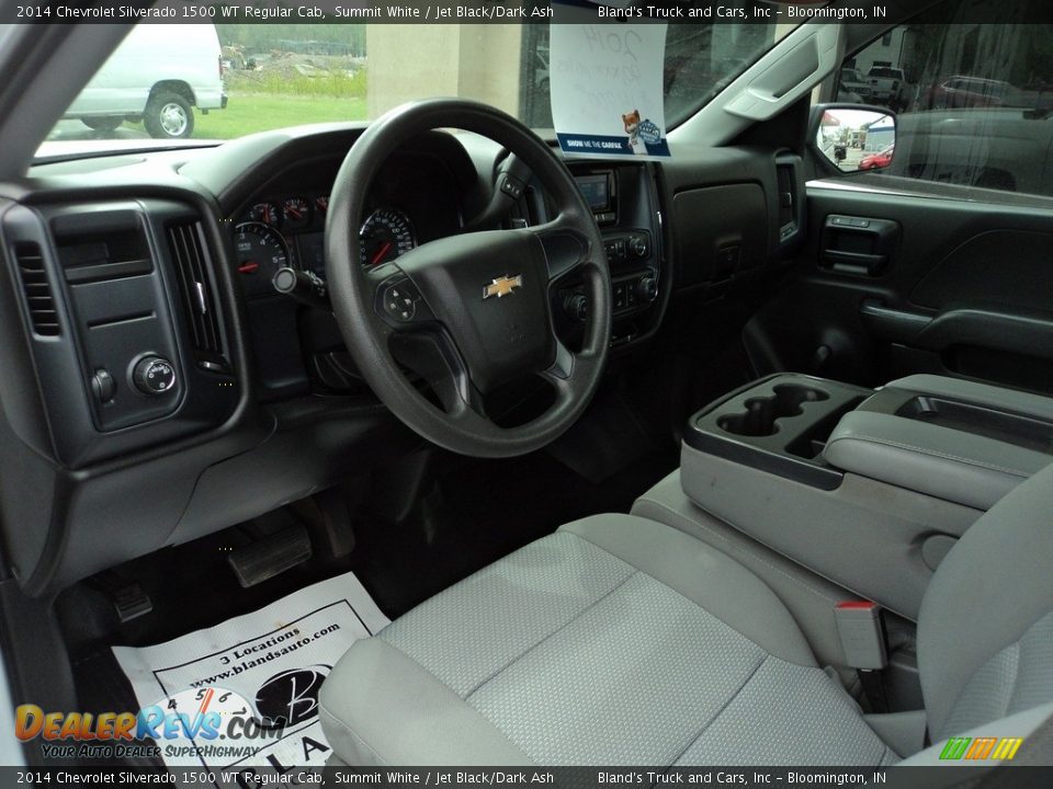 2014 Chevrolet Silverado 1500 WT Regular Cab Summit White / Jet Black/Dark Ash Photo #6