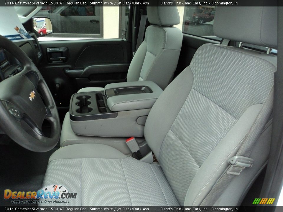 2014 Chevrolet Silverado 1500 WT Regular Cab Summit White / Jet Black/Dark Ash Photo #7