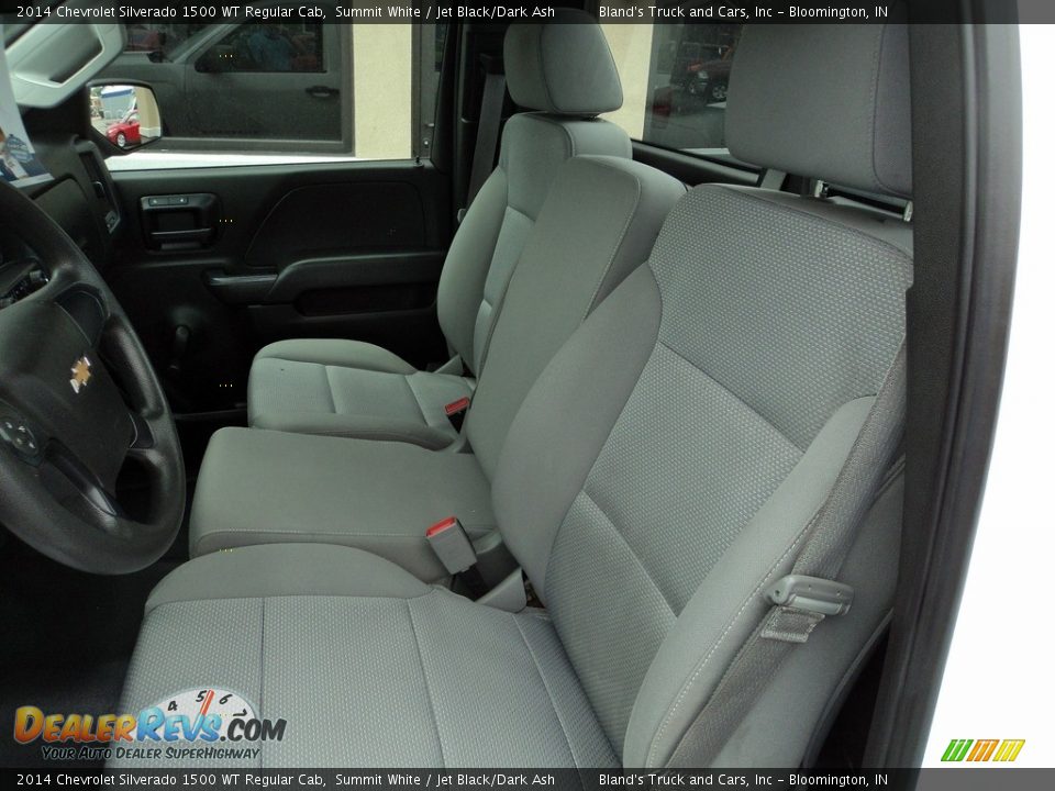 2014 Chevrolet Silverado 1500 WT Regular Cab Summit White / Jet Black/Dark Ash Photo #8