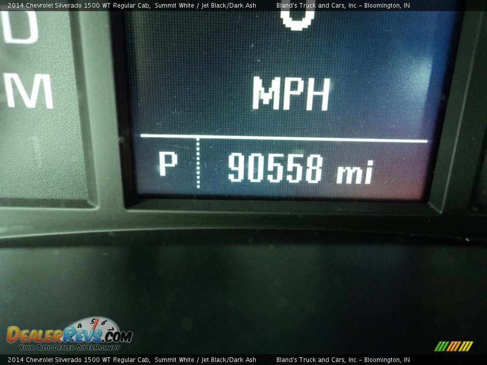 2014 Chevrolet Silverado 1500 WT Regular Cab Summit White / Jet Black/Dark Ash Photo #13