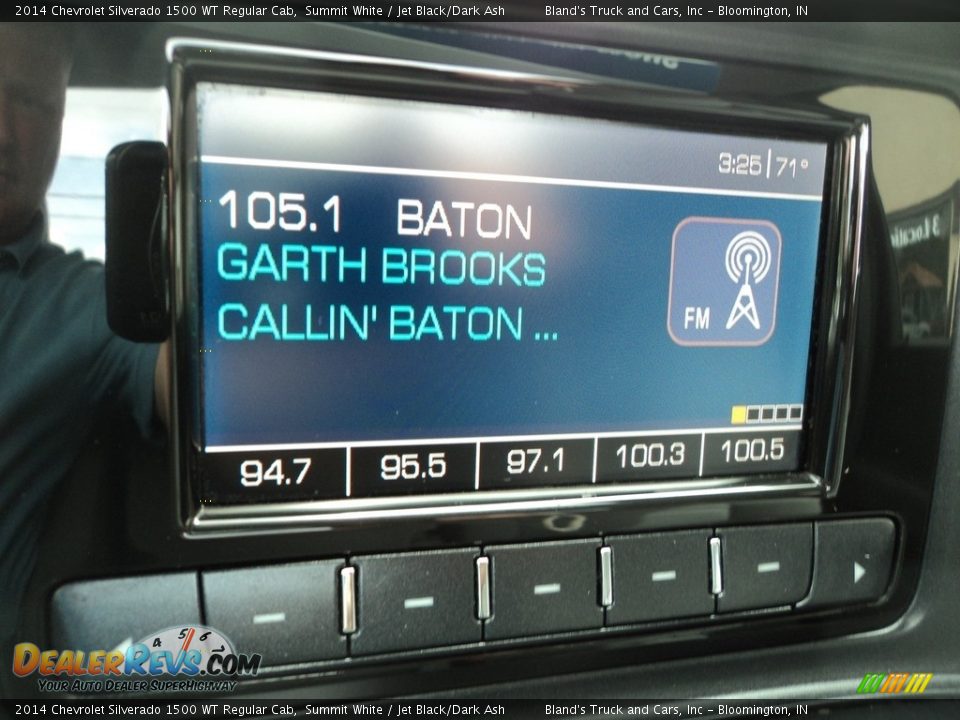 2014 Chevrolet Silverado 1500 WT Regular Cab Summit White / Jet Black/Dark Ash Photo #16