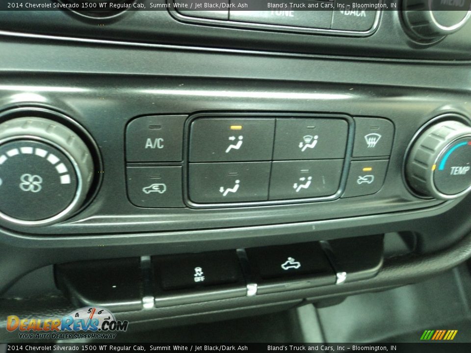 2014 Chevrolet Silverado 1500 WT Regular Cab Summit White / Jet Black/Dark Ash Photo #18