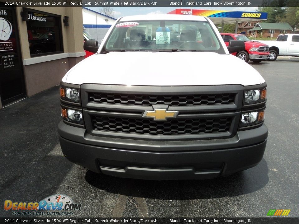 2014 Chevrolet Silverado 1500 WT Regular Cab Summit White / Jet Black/Dark Ash Photo #20