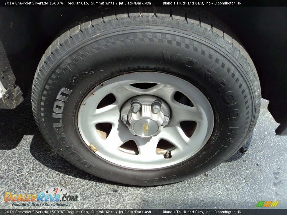 2014 Chevrolet Silverado 1500 WT Regular Cab Summit White / Jet Black/Dark Ash Photo #21
