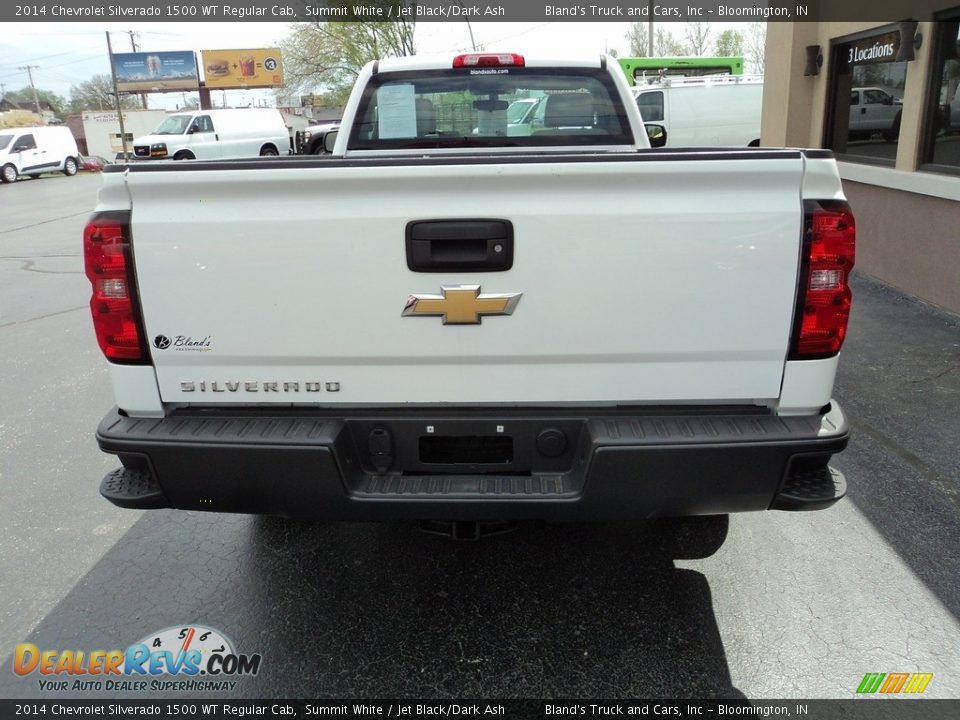 2014 Chevrolet Silverado 1500 WT Regular Cab Summit White / Jet Black/Dark Ash Photo #22