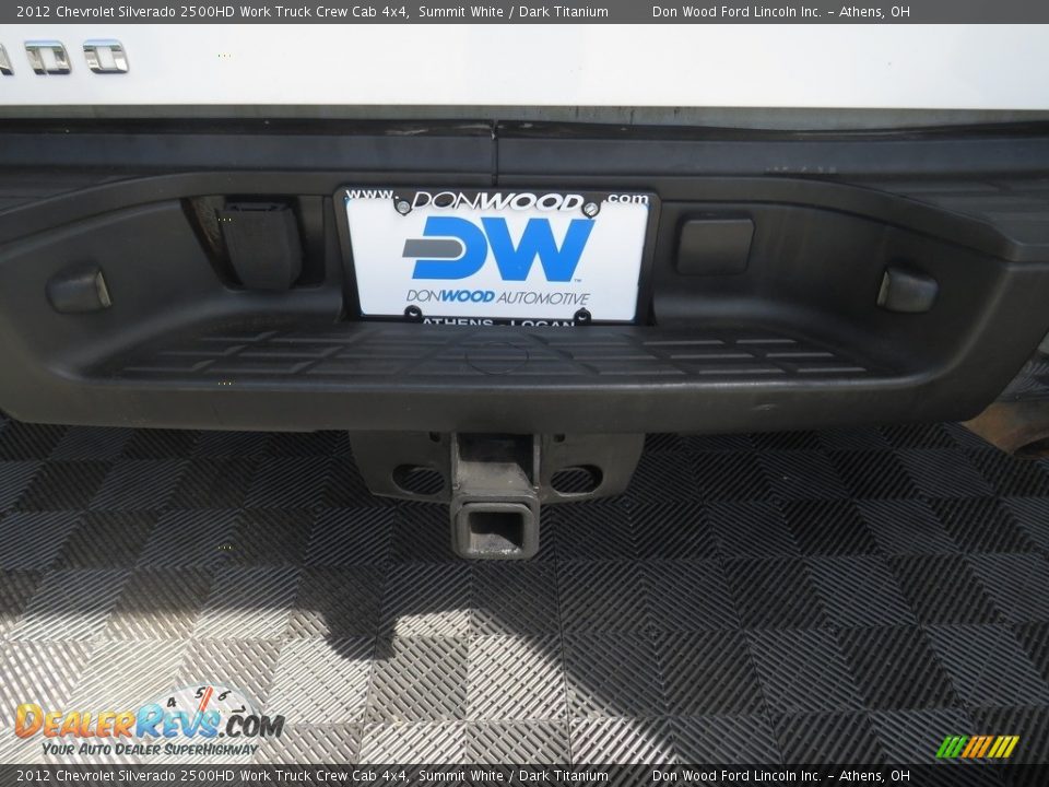2012 Chevrolet Silverado 2500HD Work Truck Crew Cab 4x4 Summit White / Dark Titanium Photo #24