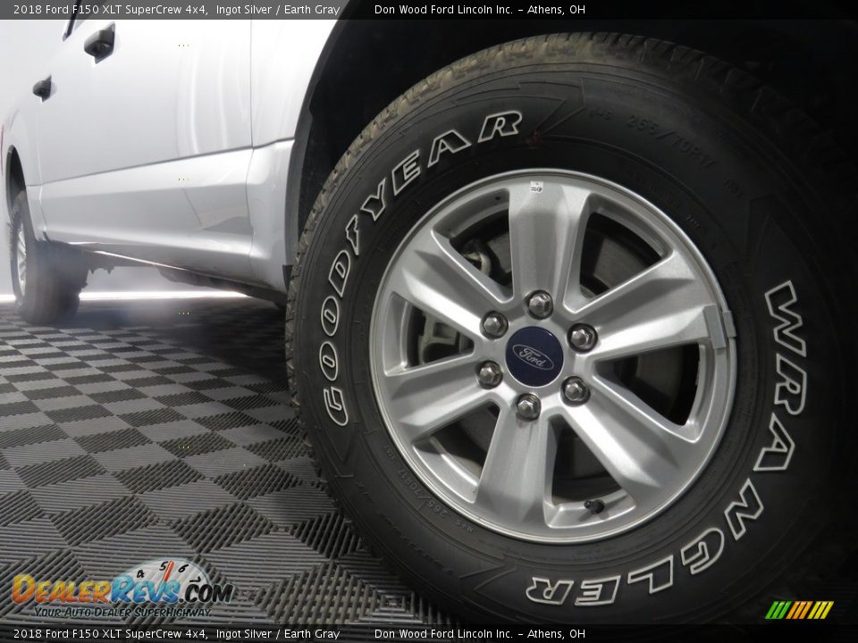 2018 Ford F150 XLT SuperCrew 4x4 Ingot Silver / Earth Gray Photo #2