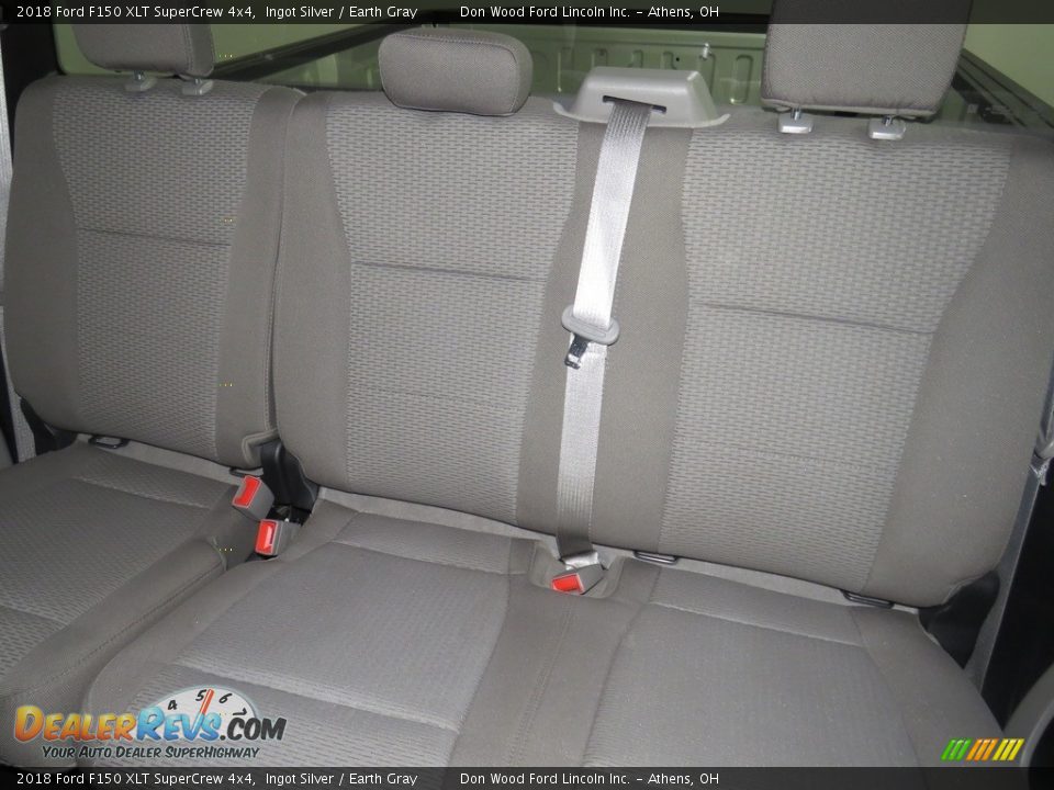 2018 Ford F150 XLT SuperCrew 4x4 Ingot Silver / Earth Gray Photo #12