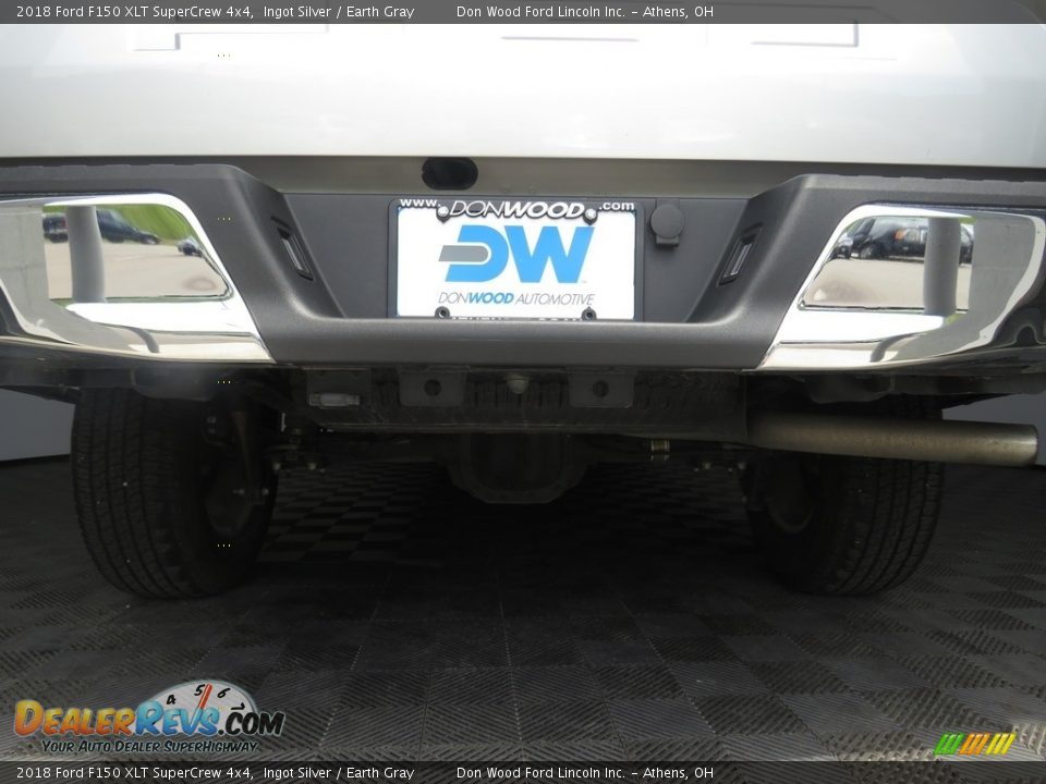 2018 Ford F150 XLT SuperCrew 4x4 Ingot Silver / Earth Gray Photo #20