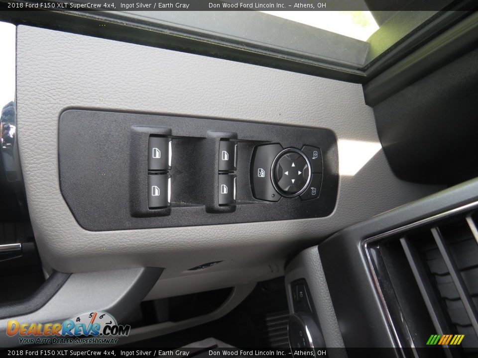 2018 Ford F150 XLT SuperCrew 4x4 Ingot Silver / Earth Gray Photo #28