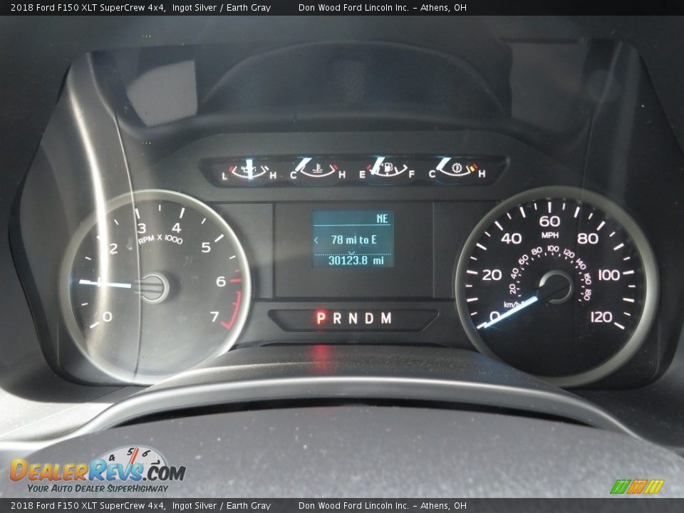 2018 Ford F150 XLT SuperCrew 4x4 Ingot Silver / Earth Gray Photo #33