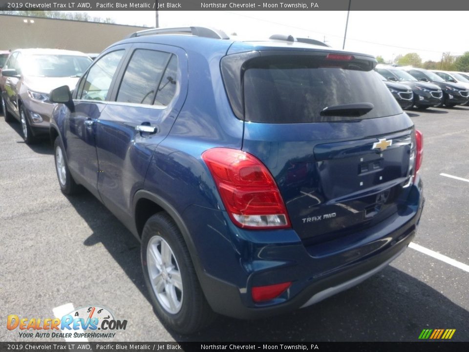 2019 Chevrolet Trax LT AWD Pacific Blue Metallic / Jet Black Photo #3