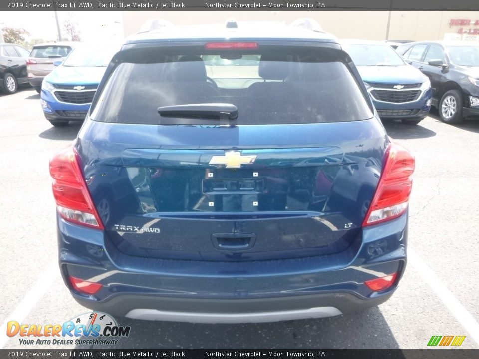 2019 Chevrolet Trax LT AWD Pacific Blue Metallic / Jet Black Photo #4