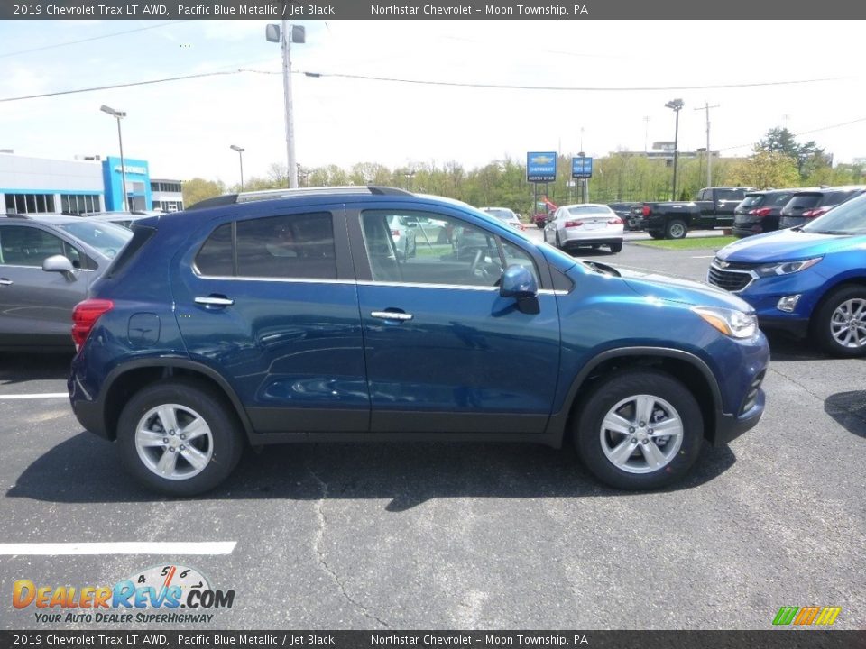 2019 Chevrolet Trax LT AWD Pacific Blue Metallic / Jet Black Photo #6