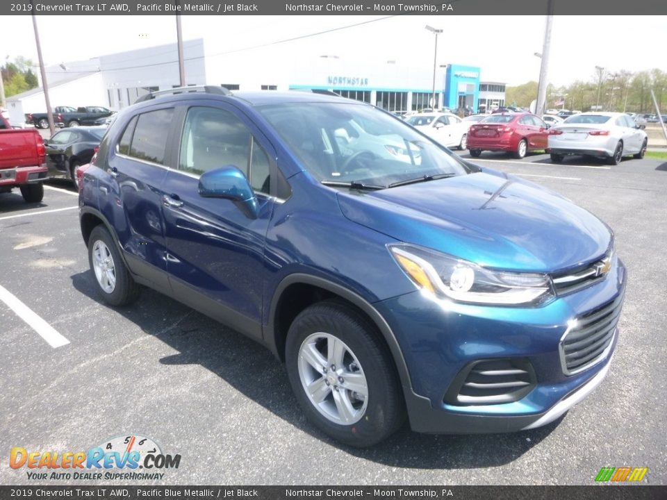 2019 Chevrolet Trax LT AWD Pacific Blue Metallic / Jet Black Photo #7