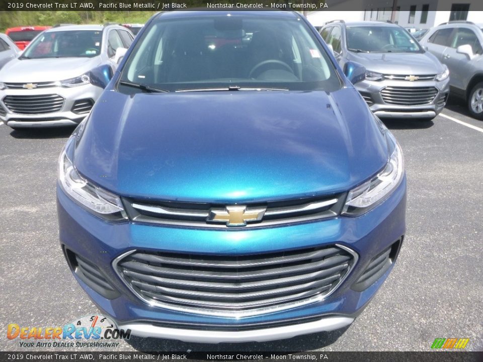 2019 Chevrolet Trax LT AWD Pacific Blue Metallic / Jet Black Photo #8