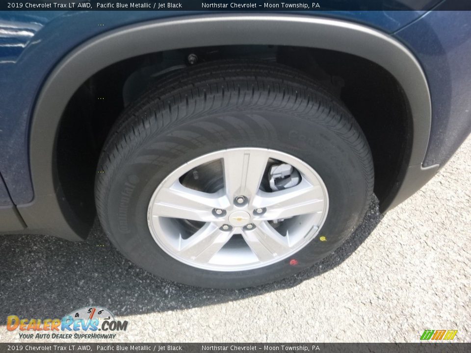 2019 Chevrolet Trax LT AWD Pacific Blue Metallic / Jet Black Photo #9