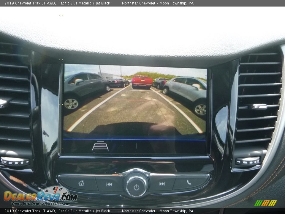 2019 Chevrolet Trax LT AWD Pacific Blue Metallic / Jet Black Photo #17