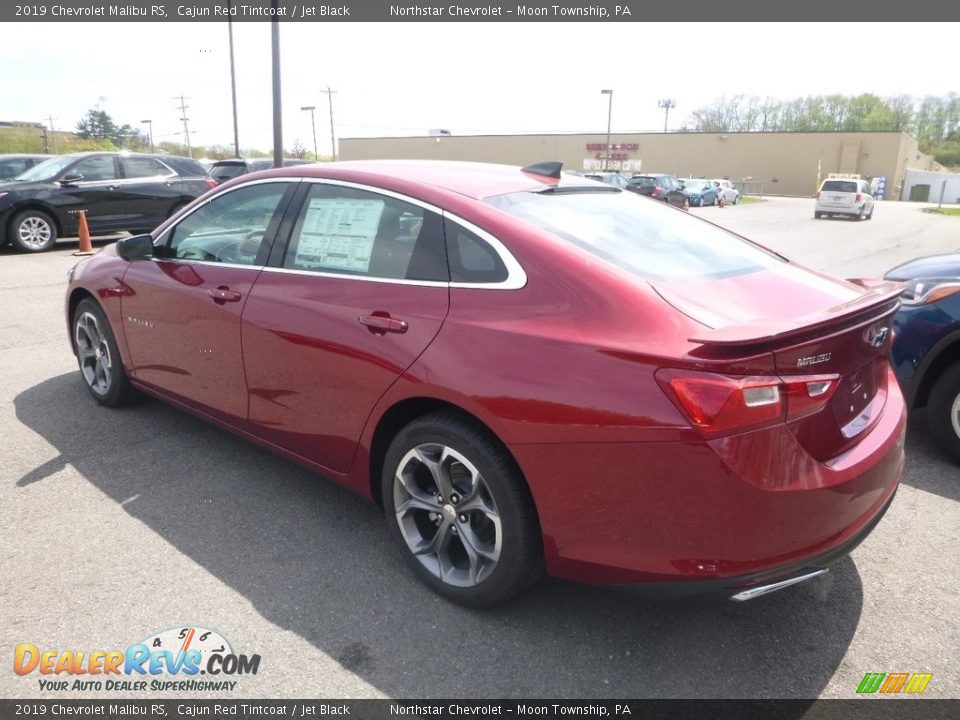 2019 Chevrolet Malibu RS Cajun Red Tintcoat / Jet Black Photo #3