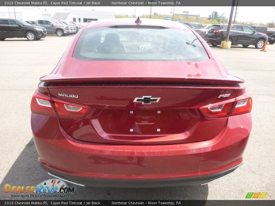 2019 Chevrolet Malibu RS Cajun Red Tintcoat / Jet Black Photo #4